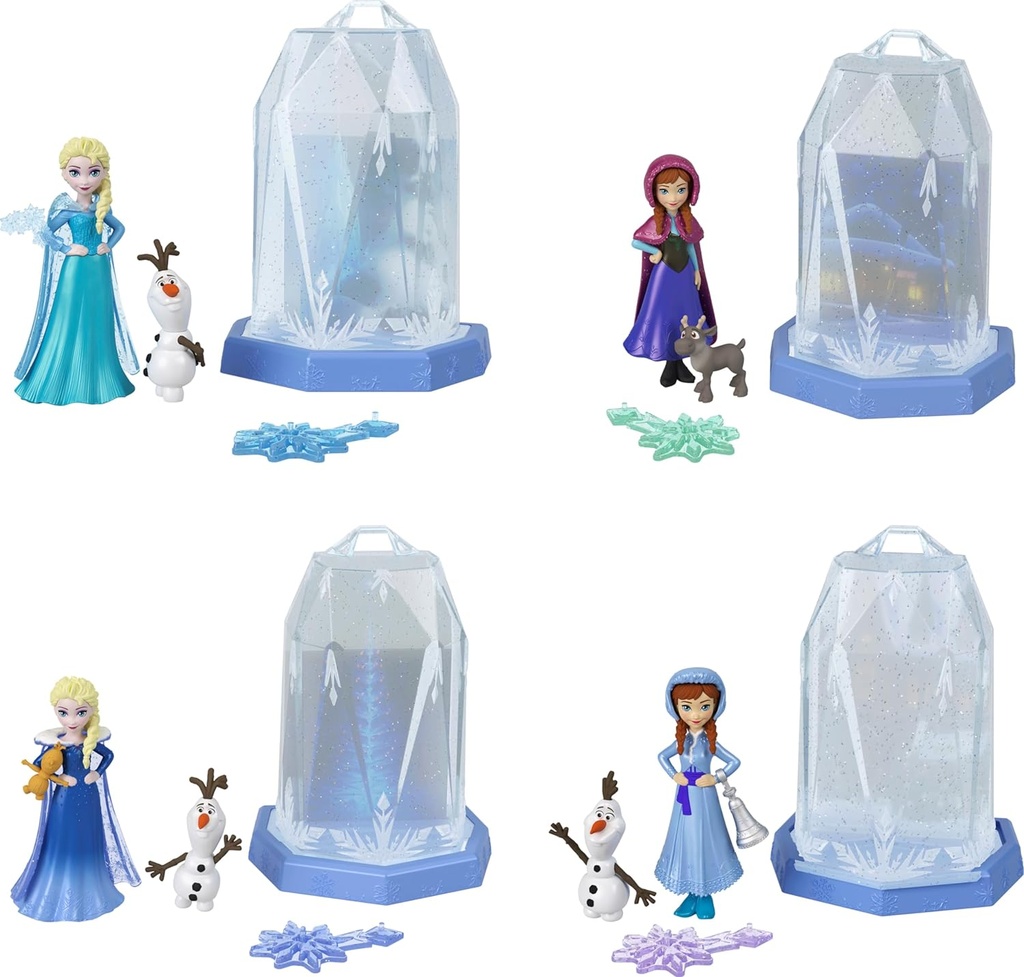 Frozen  Snow Reveal Globe Ice Fall Ass.-HRN72