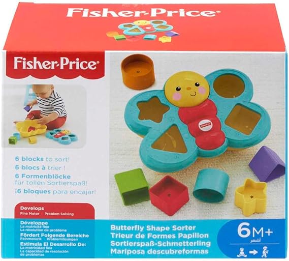 Fisher Price Butterfly Shape Sorter-CDC22