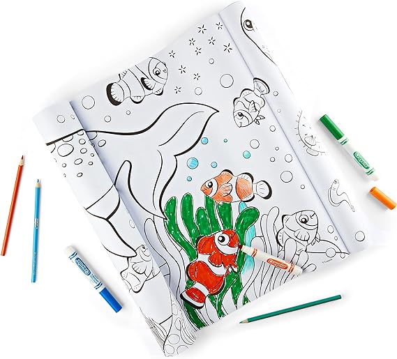 Giant Coloring Roll Under the Sea-Crayola 04-2721