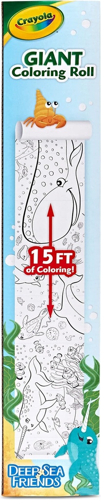 Giant Coloring Roll Under the Sea-Crayola 04-2721