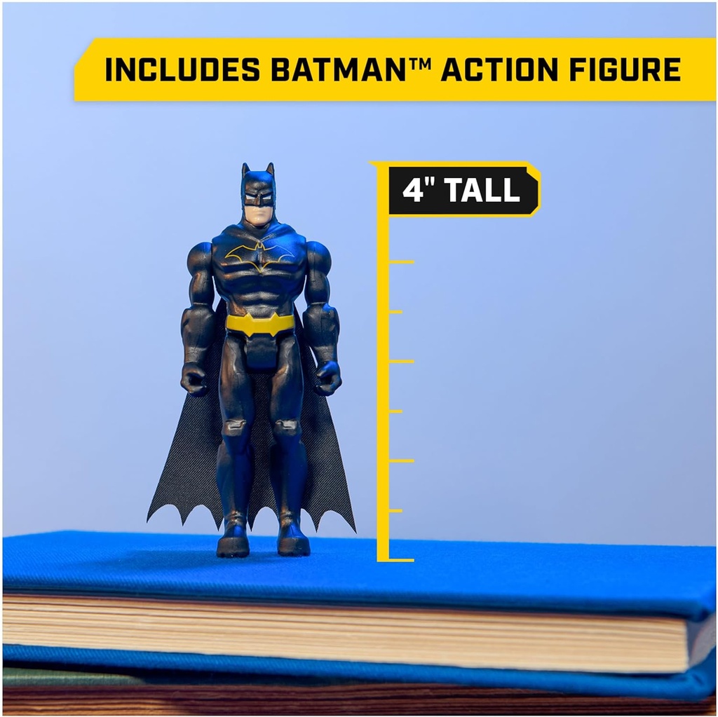 DC BATMAN FIG W/RC 1:20 BATMOBILE-6065425