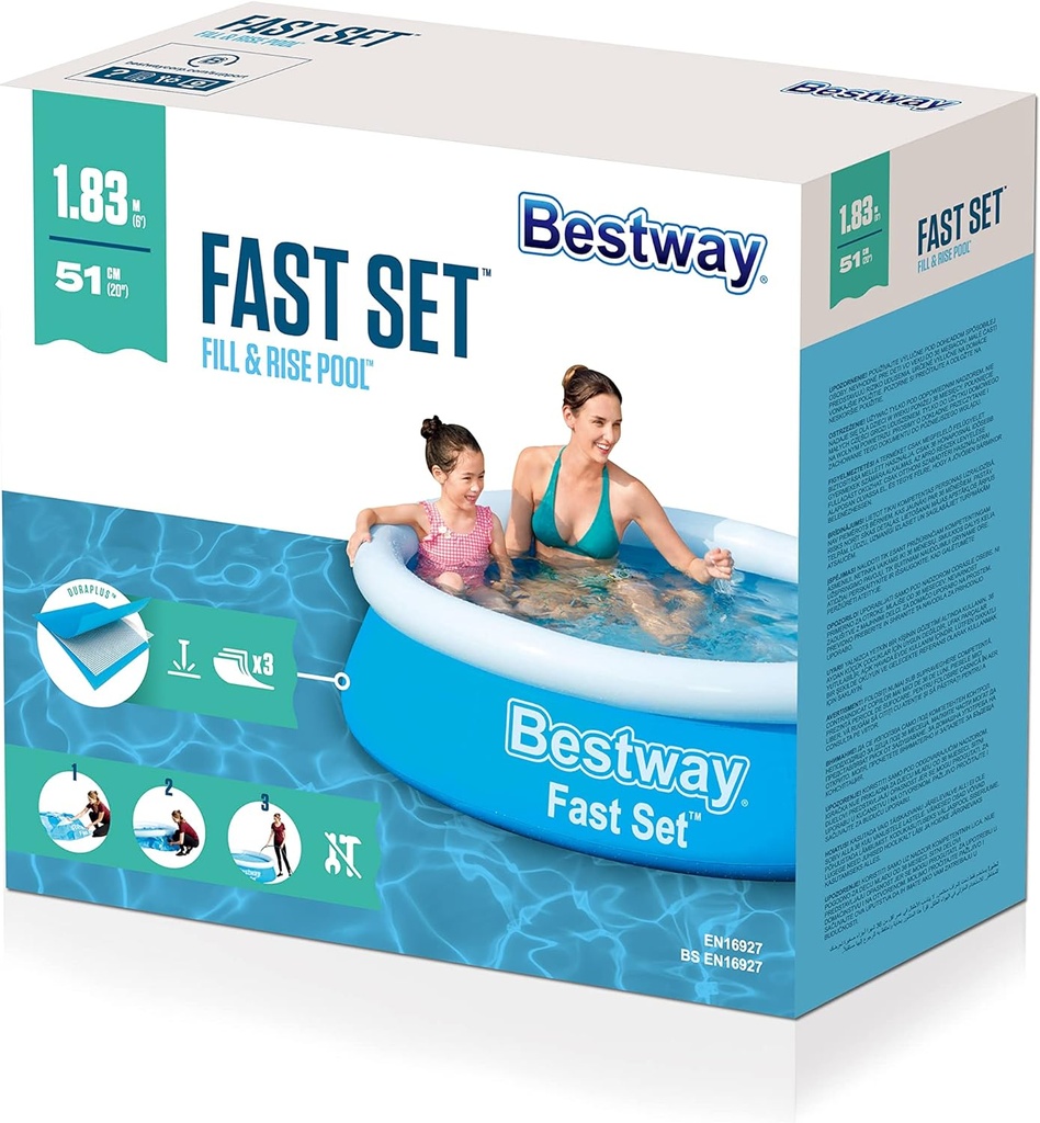 Fast Set 1.83m x 51cm pool-57392