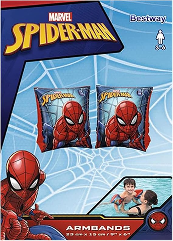 SPIDER-MAN 23CM X 15CM ARMBANDS-98001