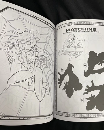 Spider-Man Coloring & Activity Book-10010