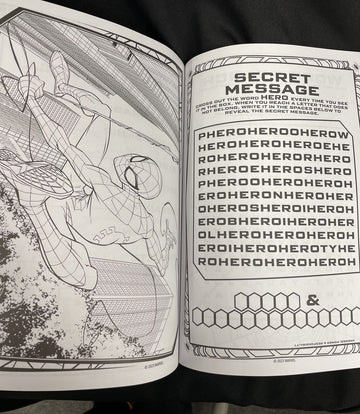 Spider-Man Coloring & Activity Book-10010