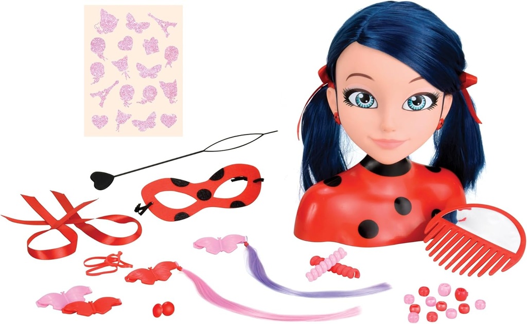M LADYBUG DLX STYLNG HEAD IN BANDAI -50247