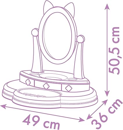 GABBY TABLETOP DRESSING TABLE-7600320253