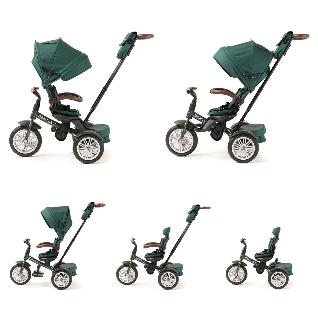 BENTLEY TRICYCLE  6 IN 1 TRIKES SPRUCE GREEN-BN1G