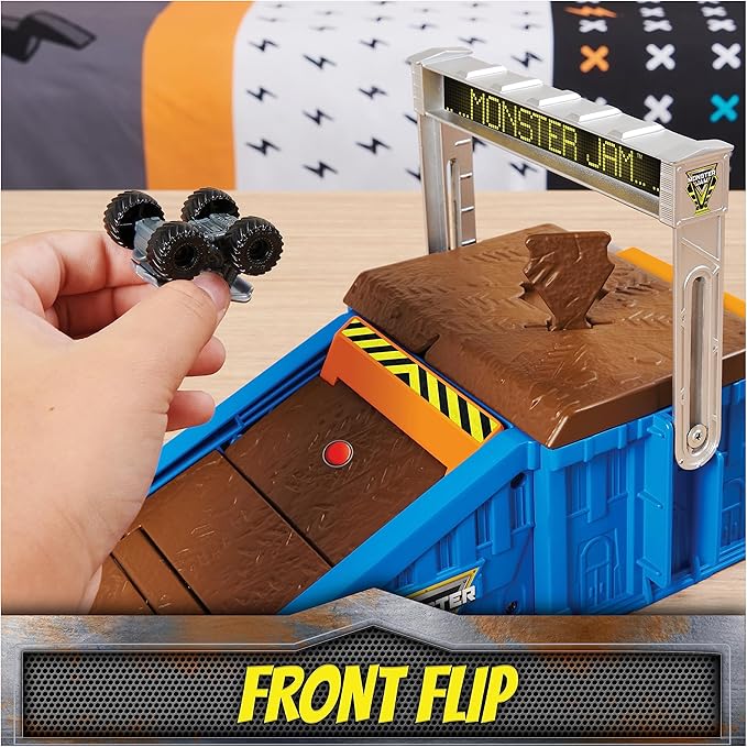 Monster Jam Mini Flip & Go Playset-6064037
