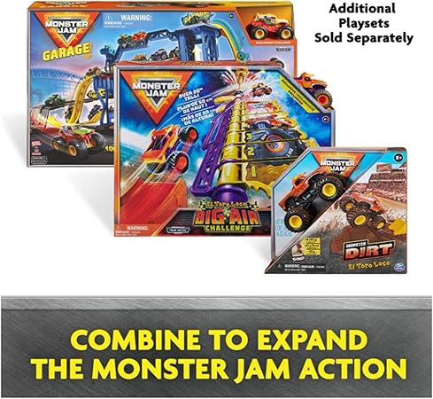 Monster Jam 1:64 Loop Of Doom Stunt Playset