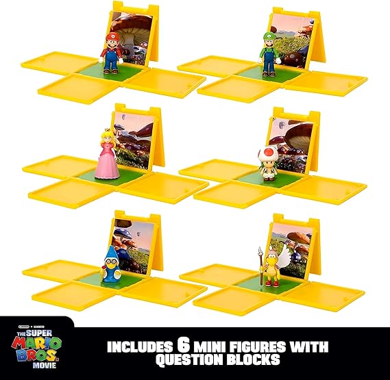 Nintendo Super Mario 1.25" Mini Fig Wave 2 Ast. 6-41727