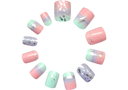 SET OF 24 ADHESIVE NAILS -WOW00019