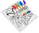 CW Coloring Spidey Pad & Markers -2784