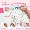 Water Color Painting Unicorn-Joycat SCHB008
