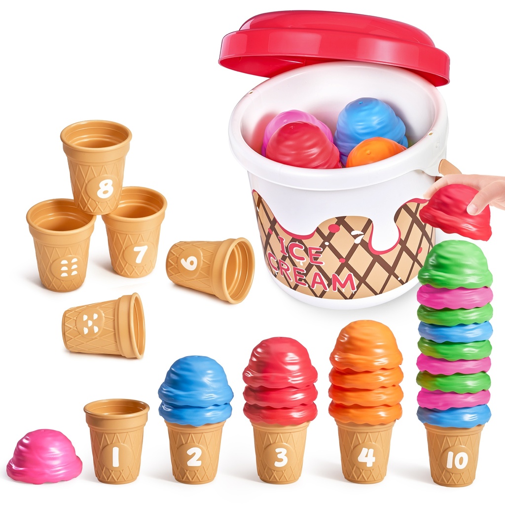 Ice Cream Counting Cones- Joycat CC3