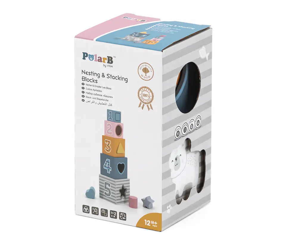 Nesting & Stacking Blocks-Viga 44016