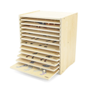Montessori Puzzle 12pcs w Storage Shelf-Viga 44613