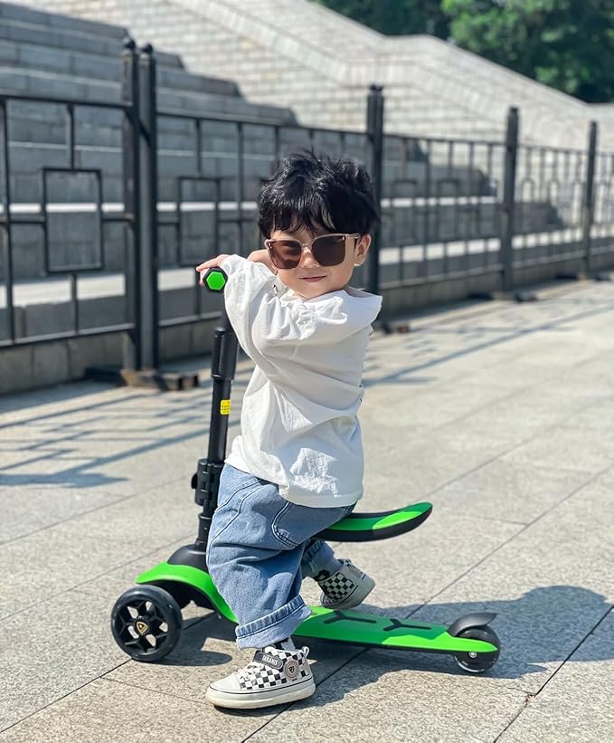 Lamborghini Scooter w/ Seat Green-LB2005-S-GN