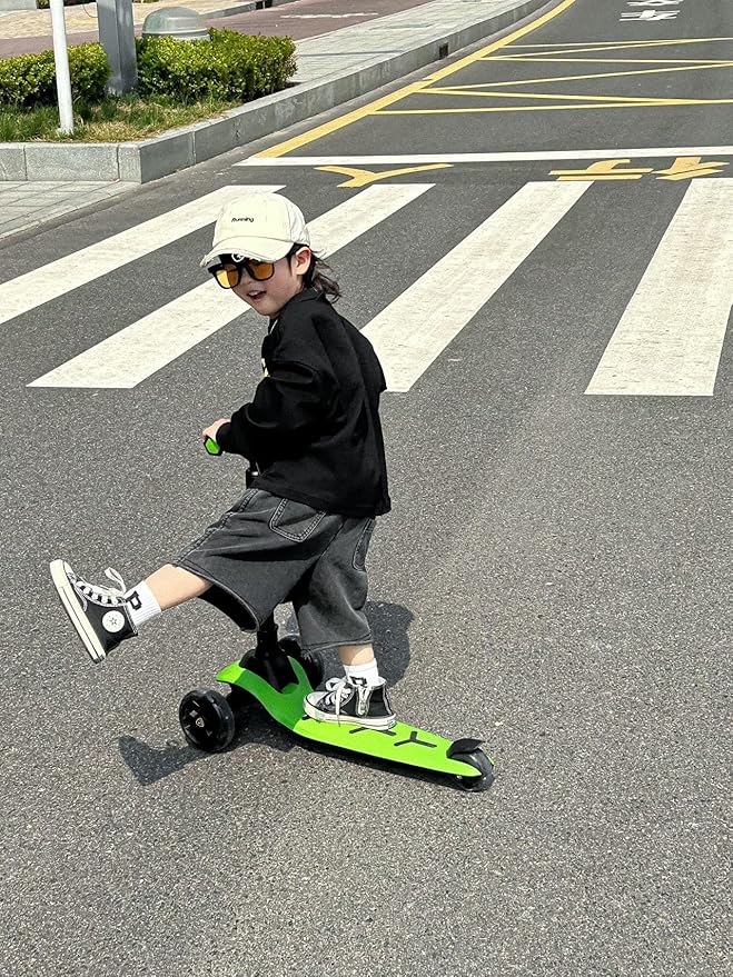 Lamborghini Scooter w/ Seat Green-LB2005-S-GN