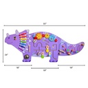 Wall Toy: Triceratops Dino-Viga 44753