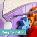 Wall Toy: Triceratops Dino-Viga 44753
