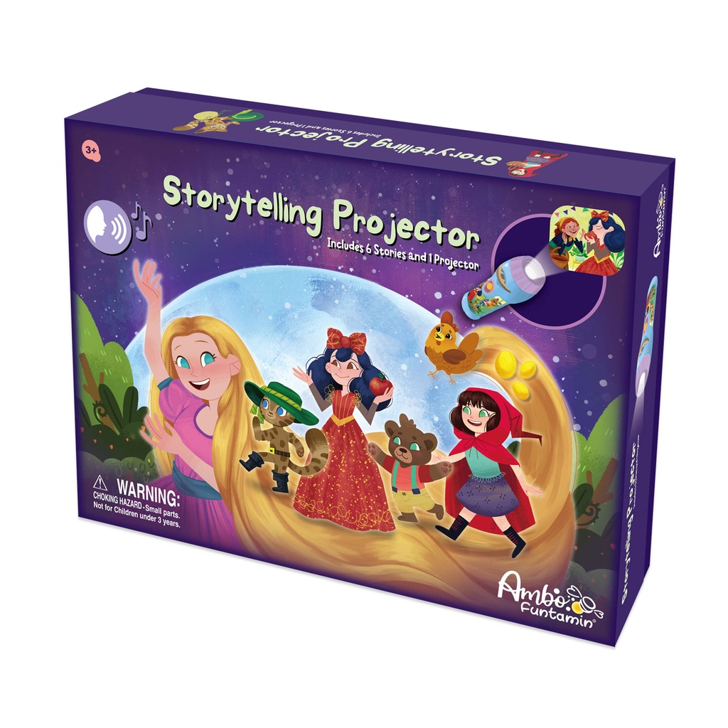STORYTELLING TORCH PROJECTOR FAIRYTALES-AF6339STF-GB