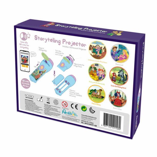 STORYTELLING TORCH PROJECTOR FAIRYTALES-AF6339STF-GB