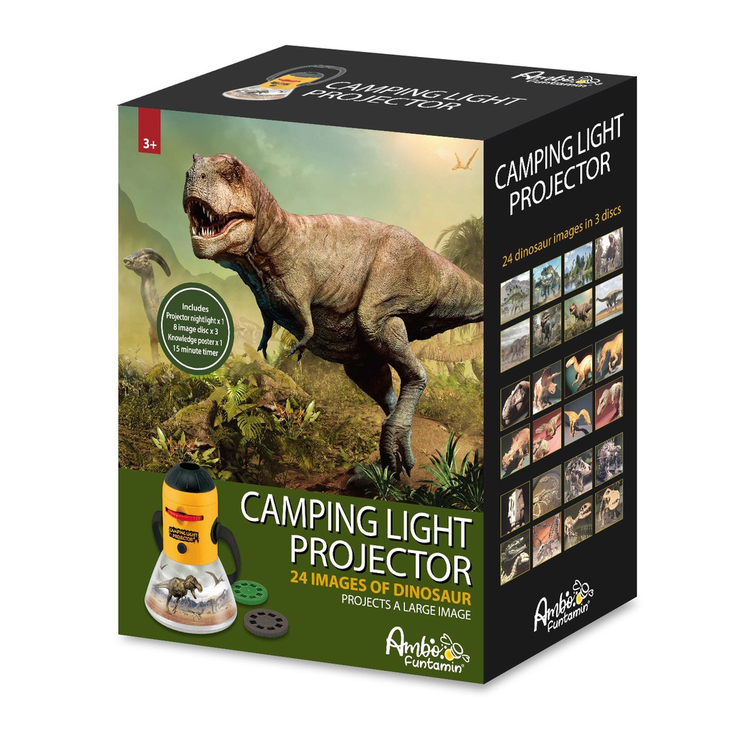 DINOSAUR CAMPLING LIGHT PROJECTOR-AF6309D