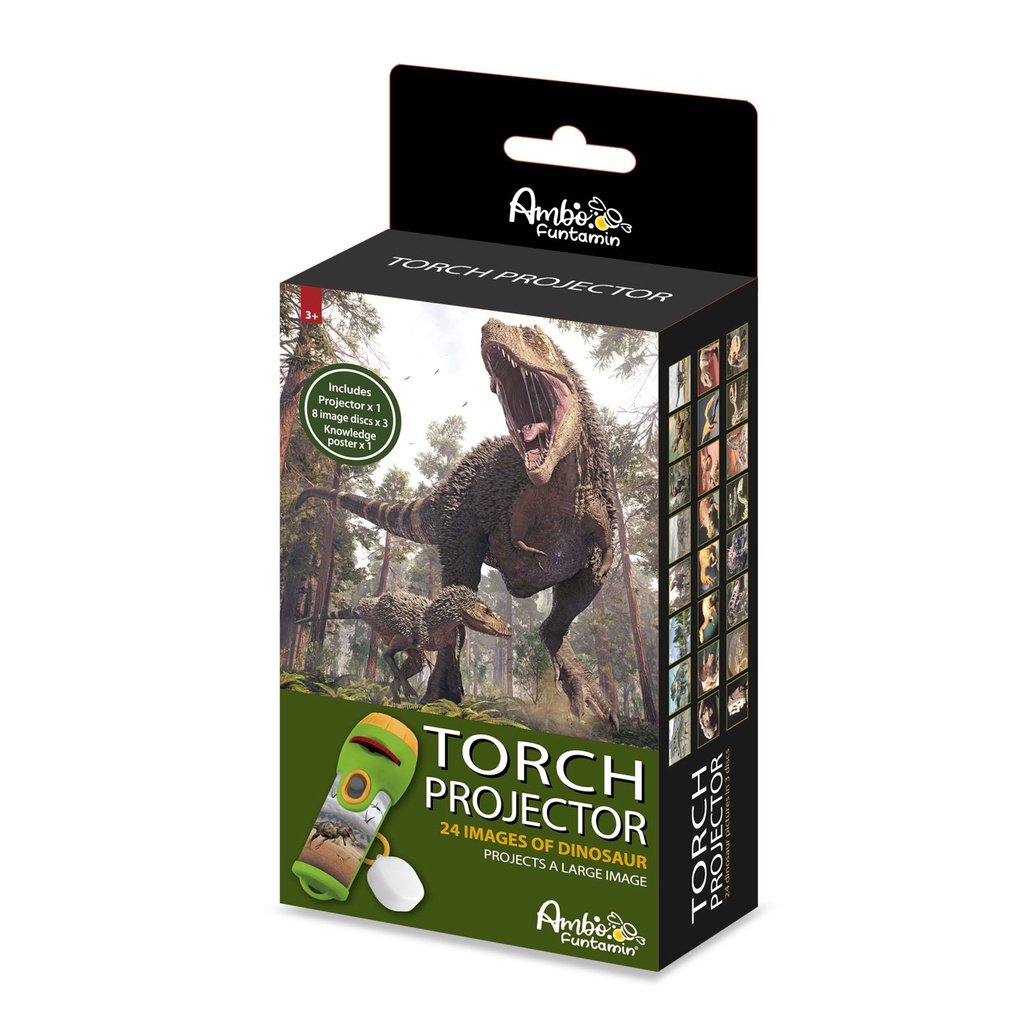 DINOSAUR TORCH PROJECTOR-AF6339D
