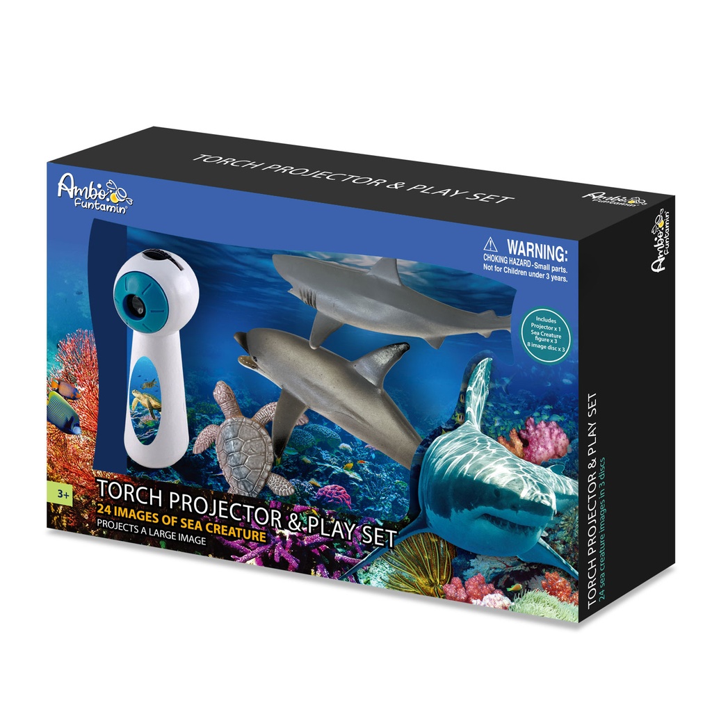 PROJECTOR AND SEA CREATURE PLAYSET-AF6305SW