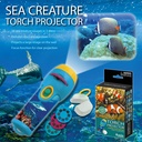 SEA CREATURE TORCH PROJECTOR-AF6339S