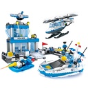 COGO POLICE STATION WATER 644PCS-C4155