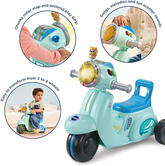 2-IN-1 RIDE & BALANCE SCOOTER -572373