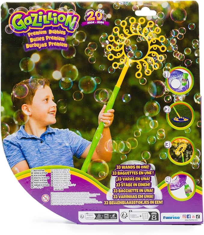 GAZILLION MEGAZILLION WAND+2PCS 8OZ-36620
