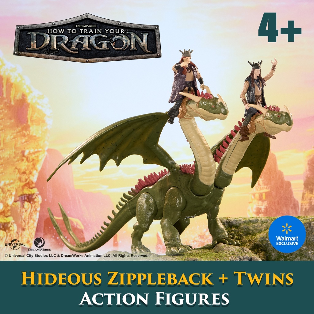 HTTY Dragon Movie Barf & Belch Twins-6074244