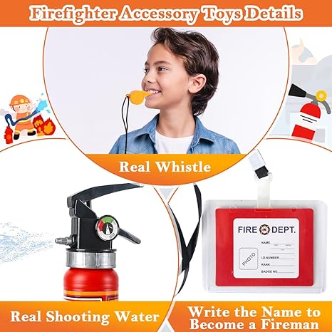 FIRE FIGHTER COSTUME - WTB 0951-8