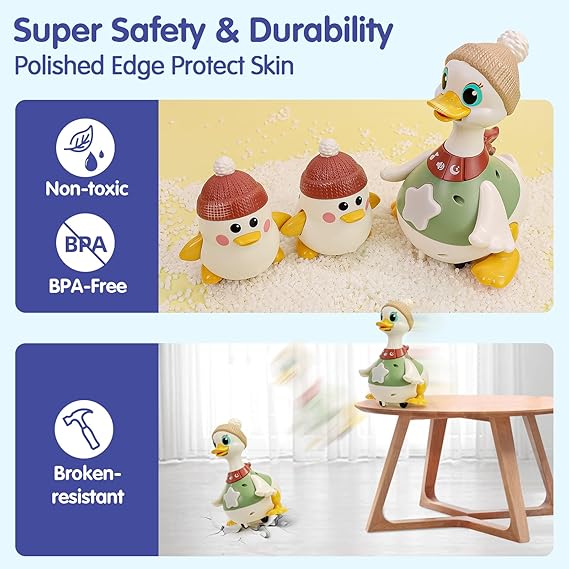 SWINGING DUCK FAMILY-HE9987
