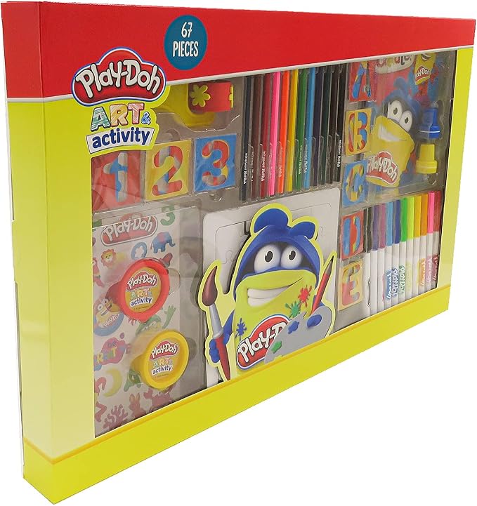 PLAY DOH 67 PIECES ART SET-GS67
