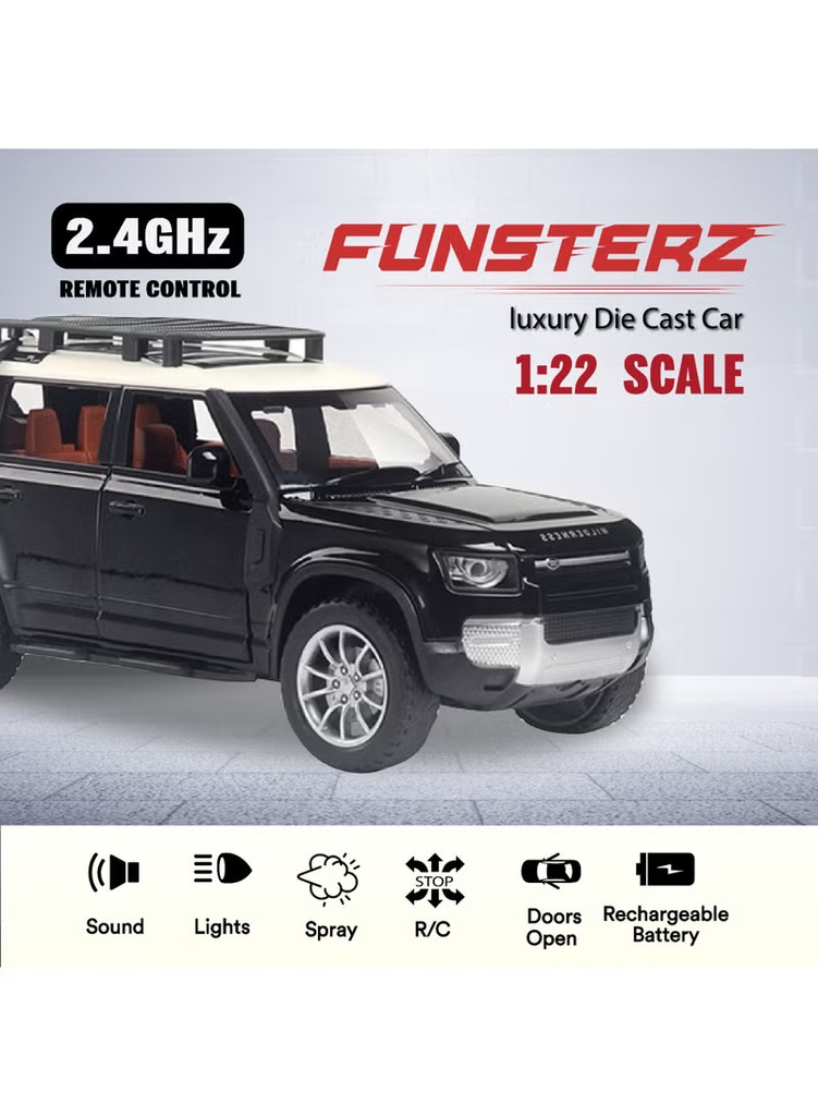 1:22 RC  Toyota Prado alloy car-HCL3921C