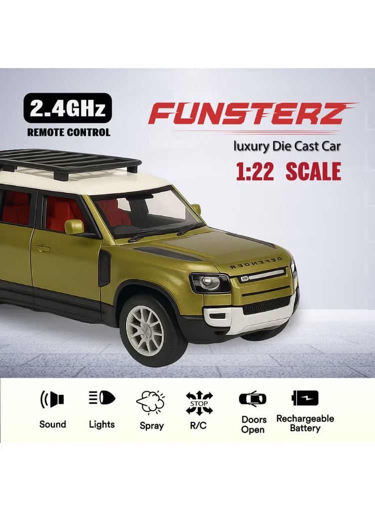 1:22 RC  Land Rover Defender alloy car-HCL-3910C