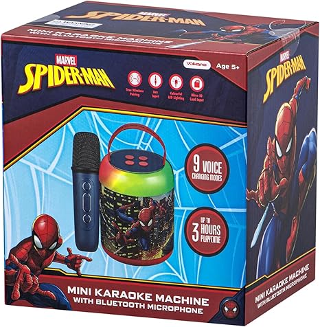 Cylinder Karaoke Machine W/ Bluetooth Mic-2607-SM