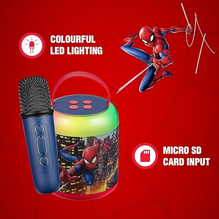 Cylinder Karaoke Machine W/ Bluetooth Mic-2607-SM