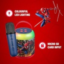 Cylinder Karaoke Machine W/ Bluetooth Mic-2607-SM