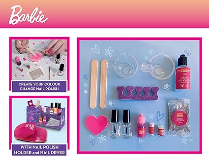 BARBIE MY TRENDY NAIL ART COLOUR CHANGE-102747