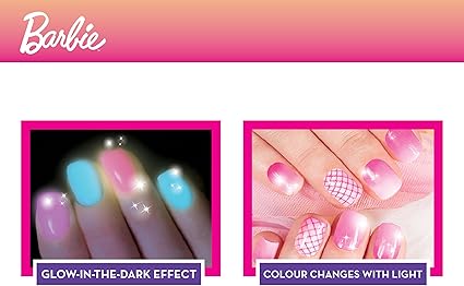 BARBIE MY TRENDY NAIL ART COLOUR CHANGE-102747