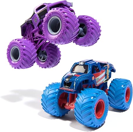 Monster Jam Marvel Vehicles 1:64 2-PK-6070555