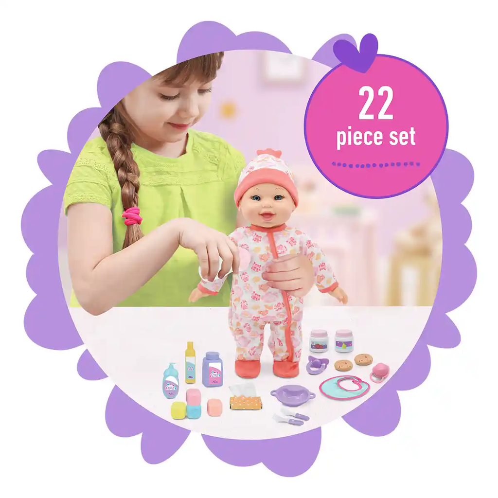 Baby Maziuna Bouncing Baby Playset 12inch-BM4241