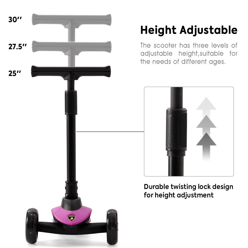 Lamborghini Scooter Purple-LB2005-Pl