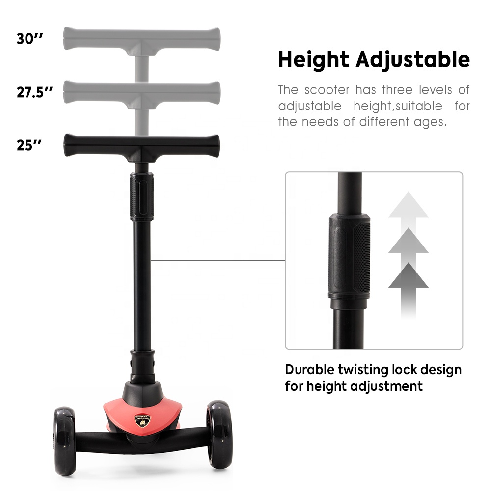 Lamborghini Scooter Red-LB2005-RD