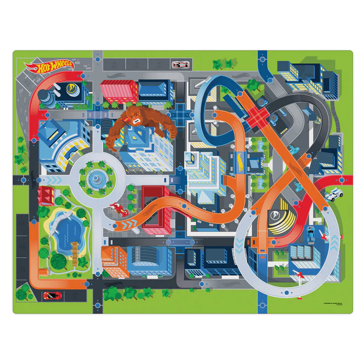 JUMBO IMAGINMAT HOT WHEELS -TC-30750